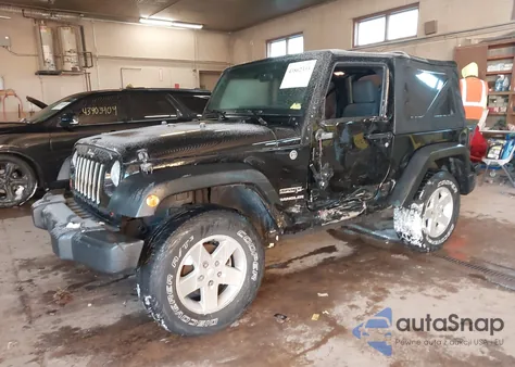 2011 Jeep Wrangler Sport z USA, uszkodzony, nr VIN 1J4AA2D15BL577182